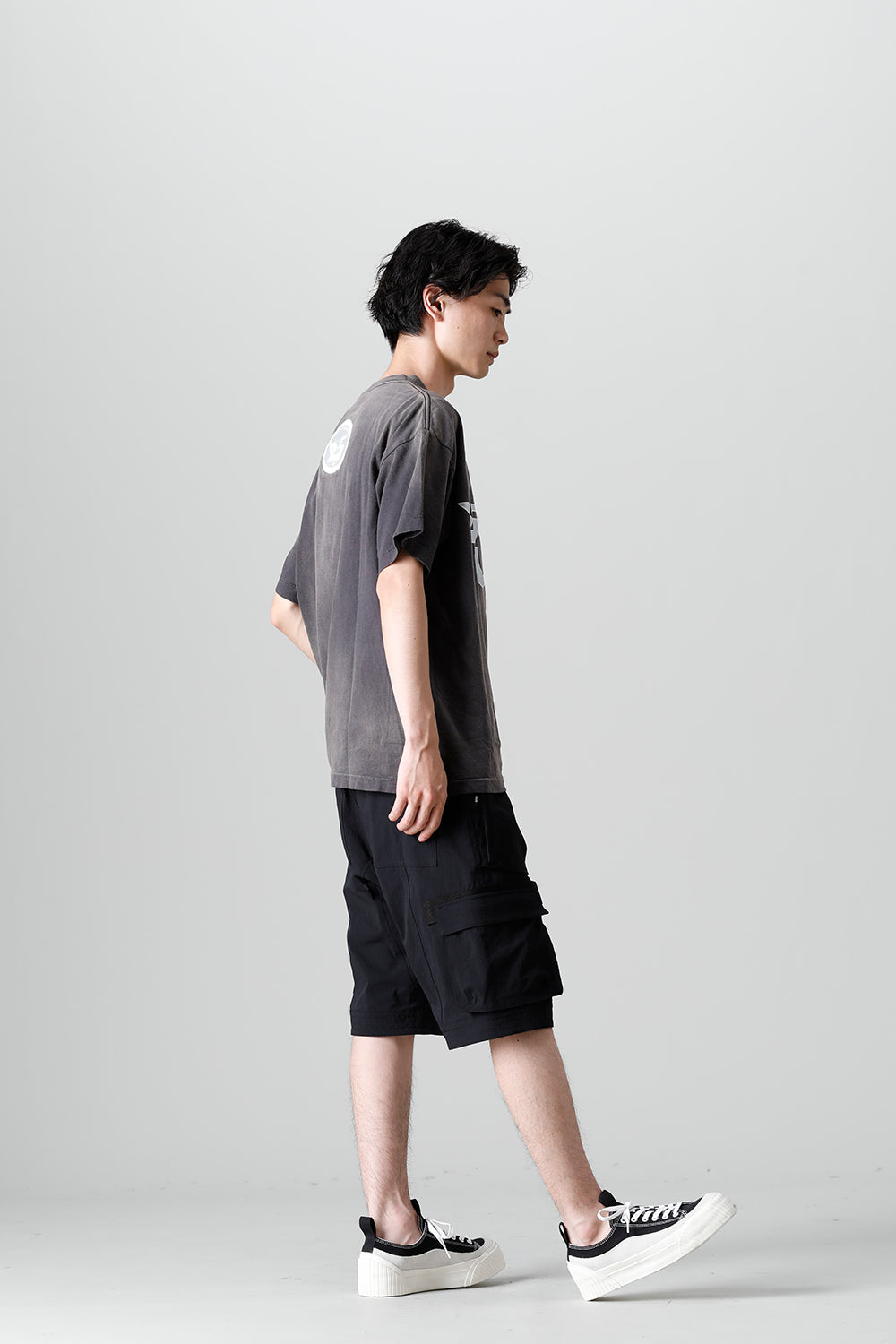 S.CIRCLE Short sleeve T-shirt Black