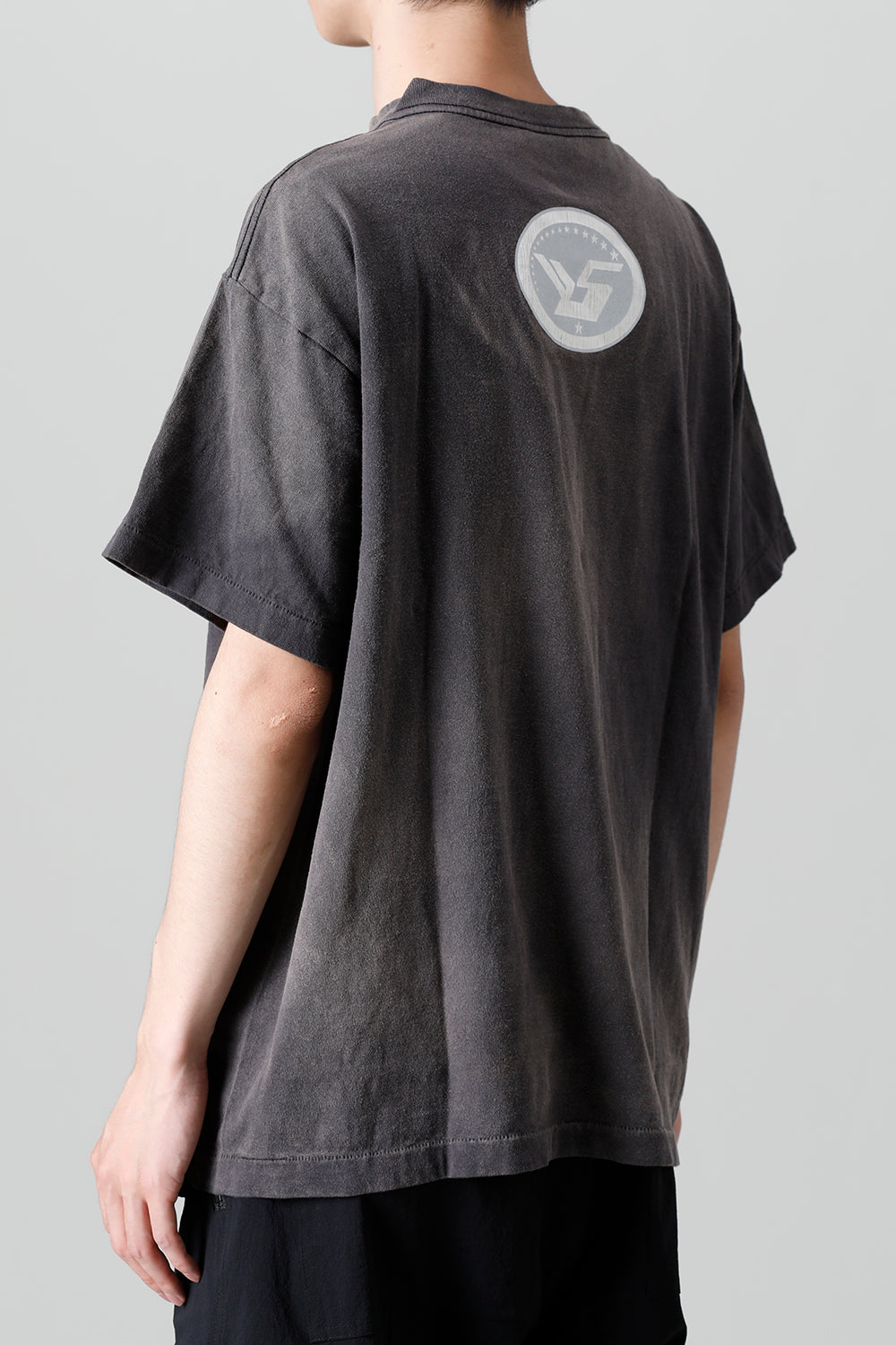 S.CIRCLE Short sleeve T-shirt Black