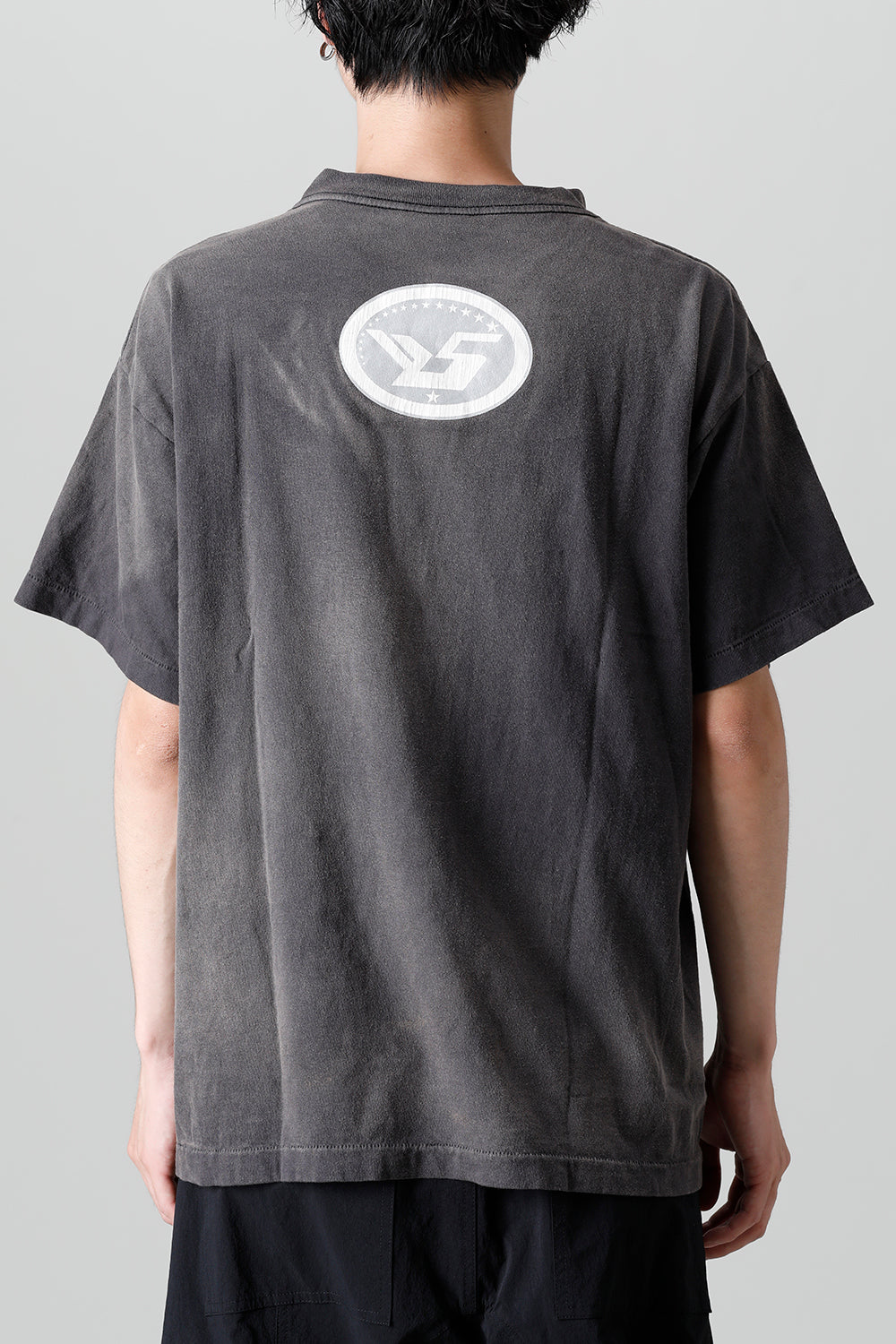 S.CIRCLE Short sleeve T-shirt Black