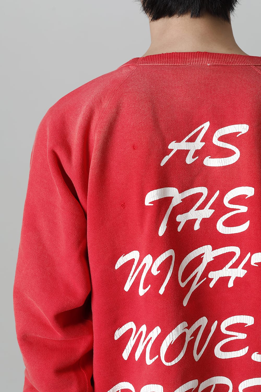 KISS ME Raglan sleeve Sweat shirt