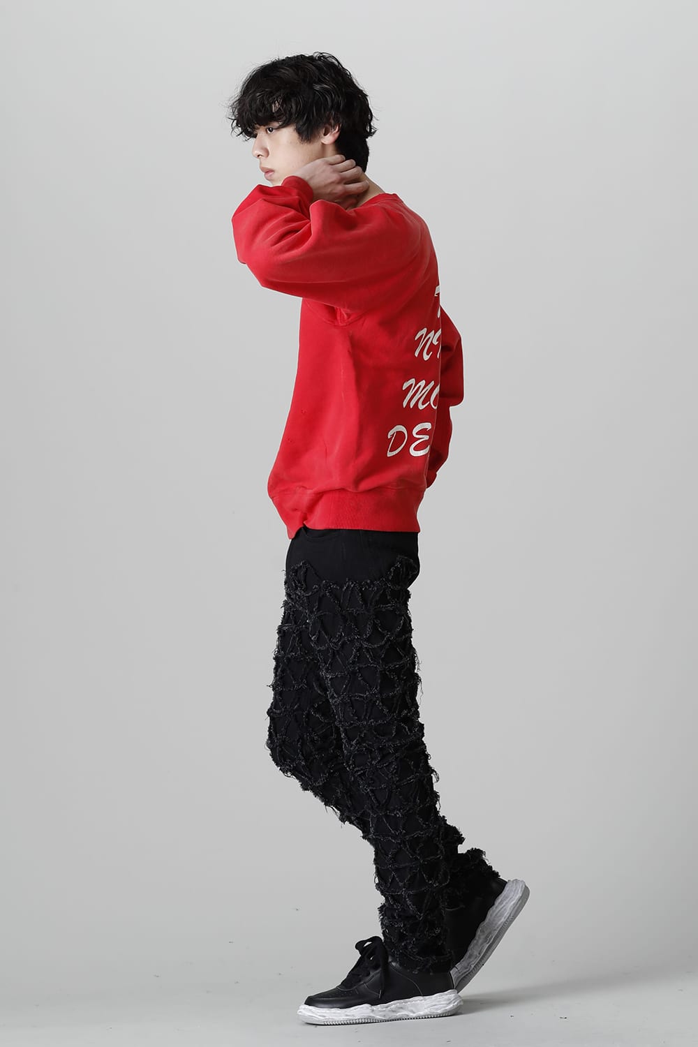 KISS ME Raglan sleeve Sweat shirt