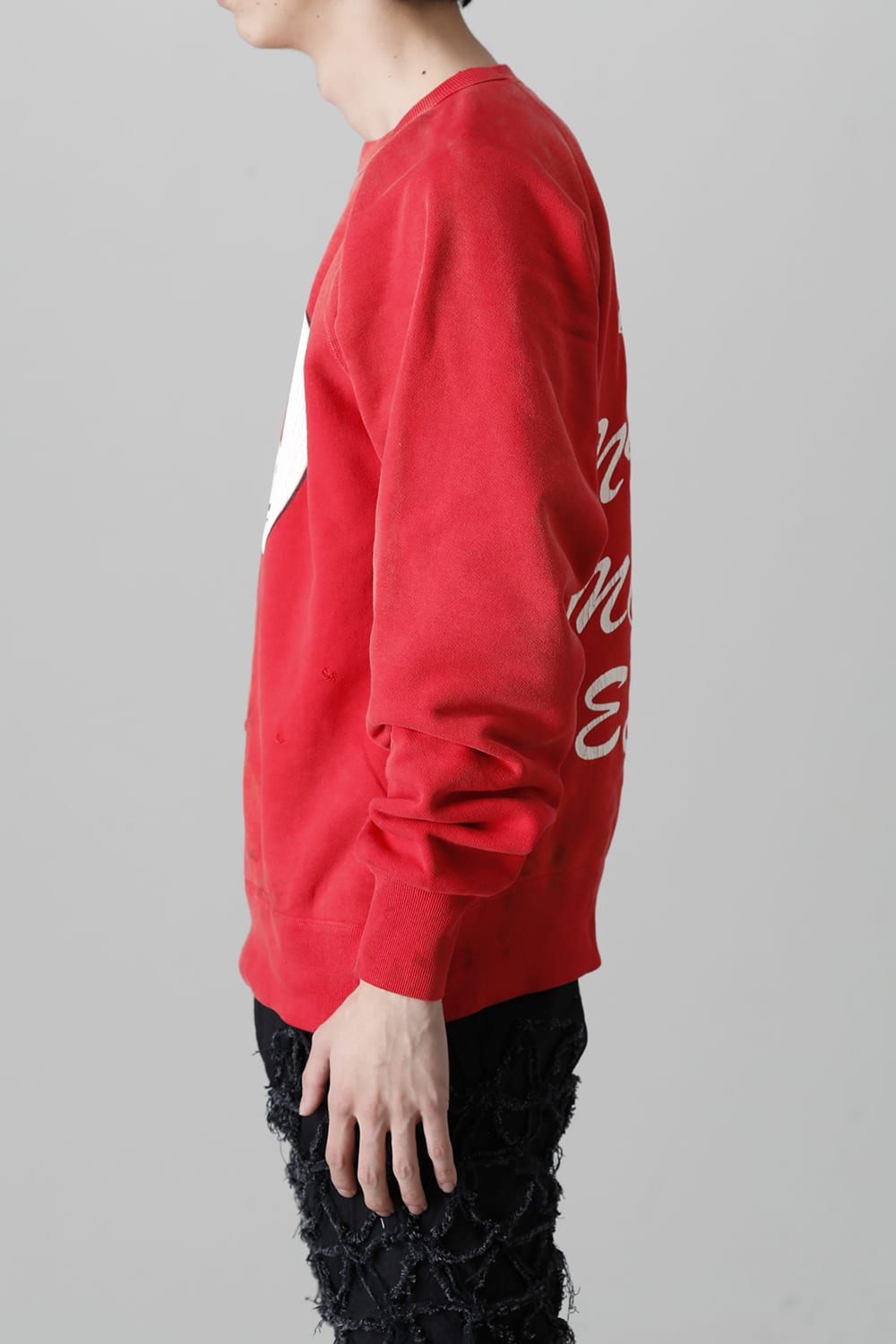 KISS ME Raglan sleeve Sweat shirt