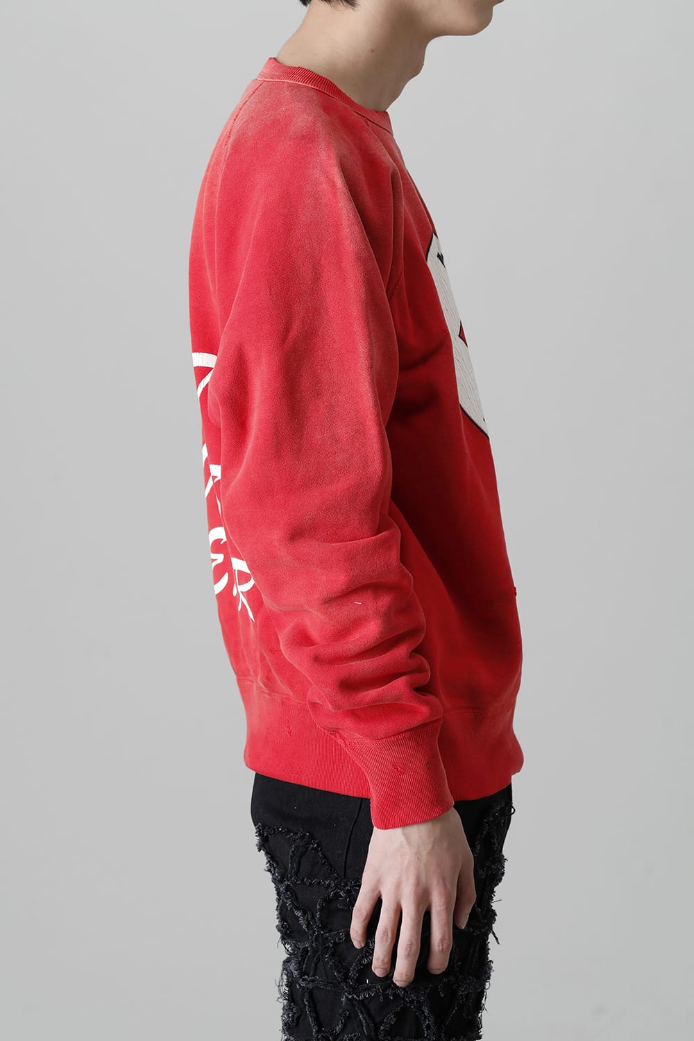 KISS ME Raglan sleeve Sweat shirt