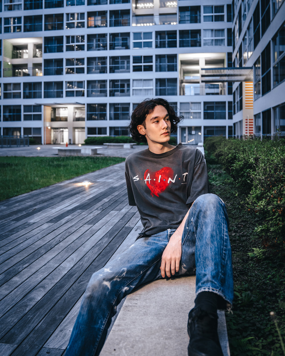 HEART Short sleeve T-shirt