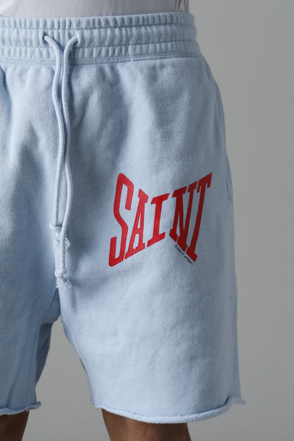 Logo Sweat shorts Sax Blue