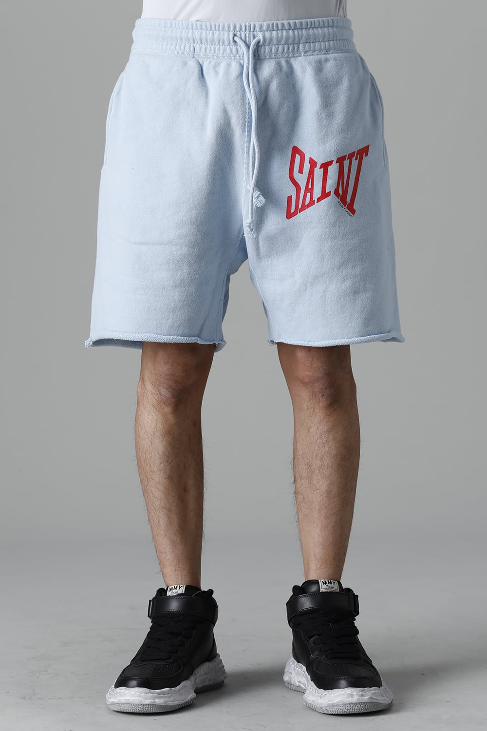 Logo Sweat shorts Sax Blue