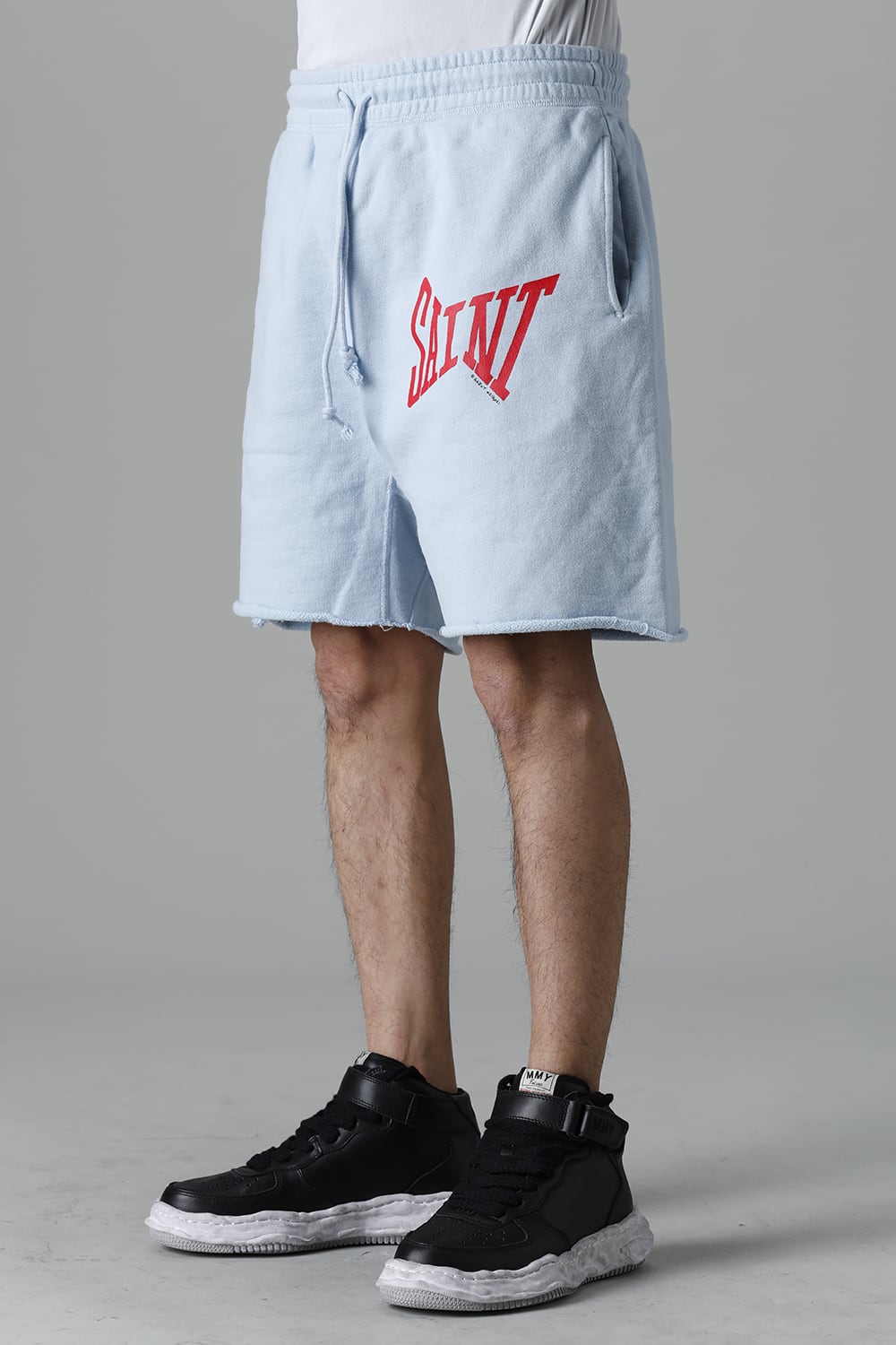 Logo Sweat shorts Sax Blue