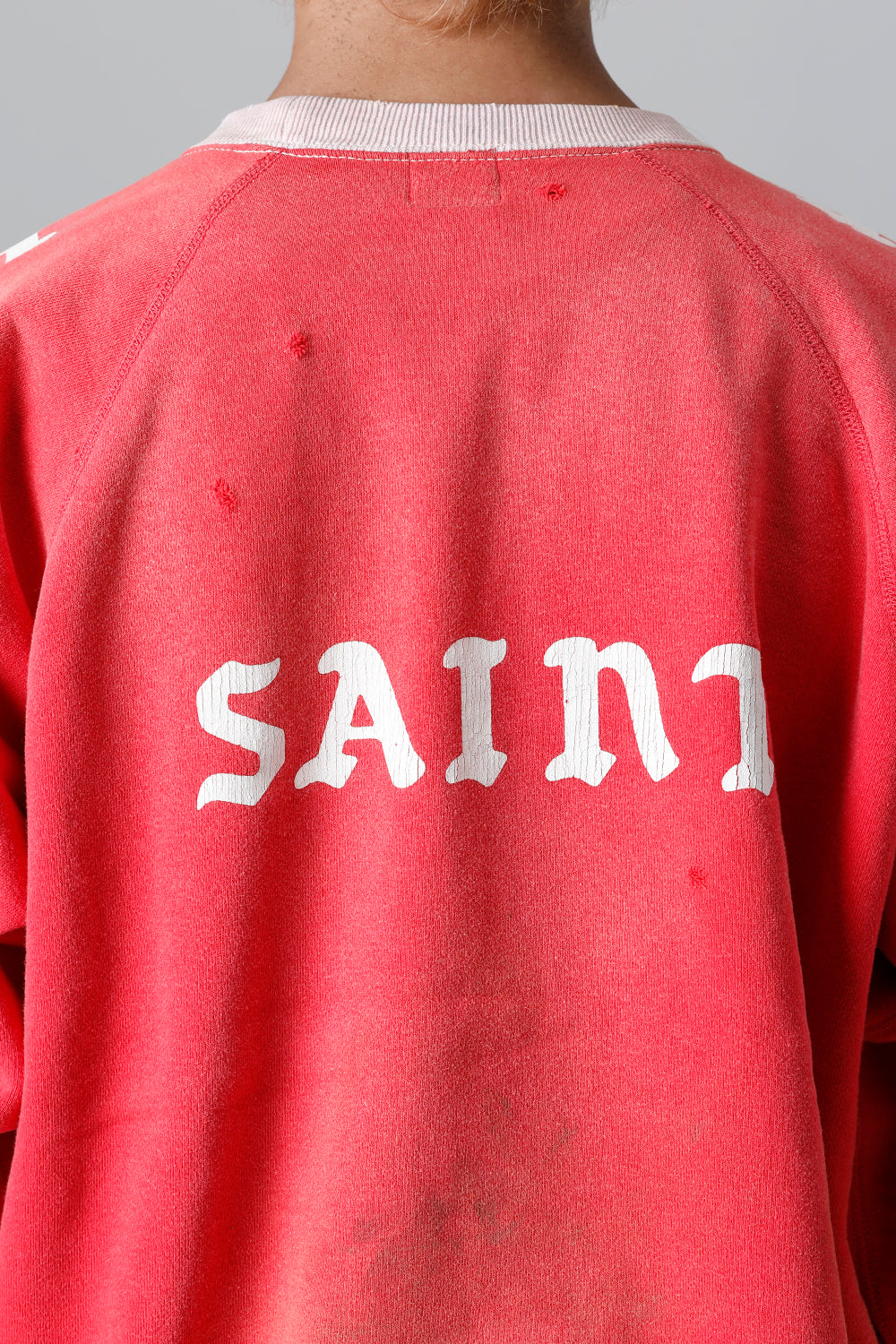 Felt Raglan sleeve Sweat shirt