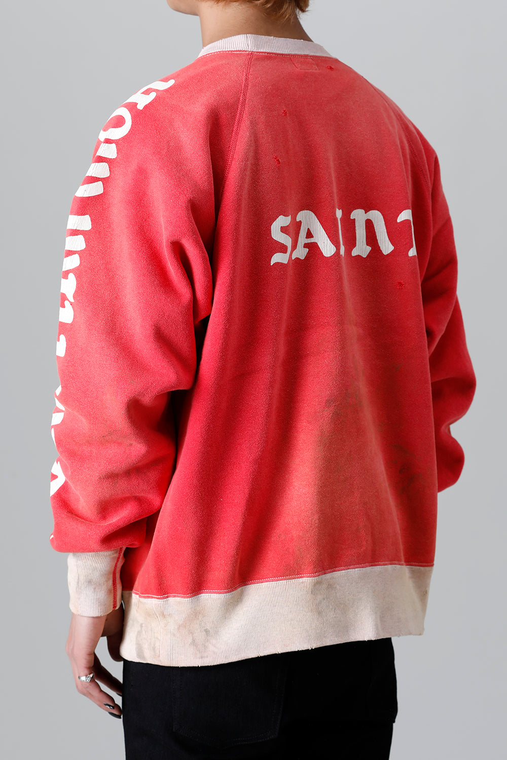 Felt Raglan sleeve Sweat shirt