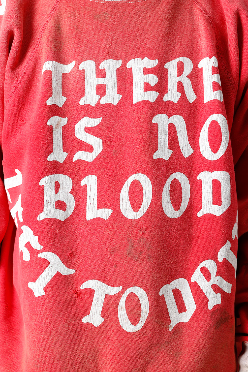 Felt Raglan sleeve Sweat shirt