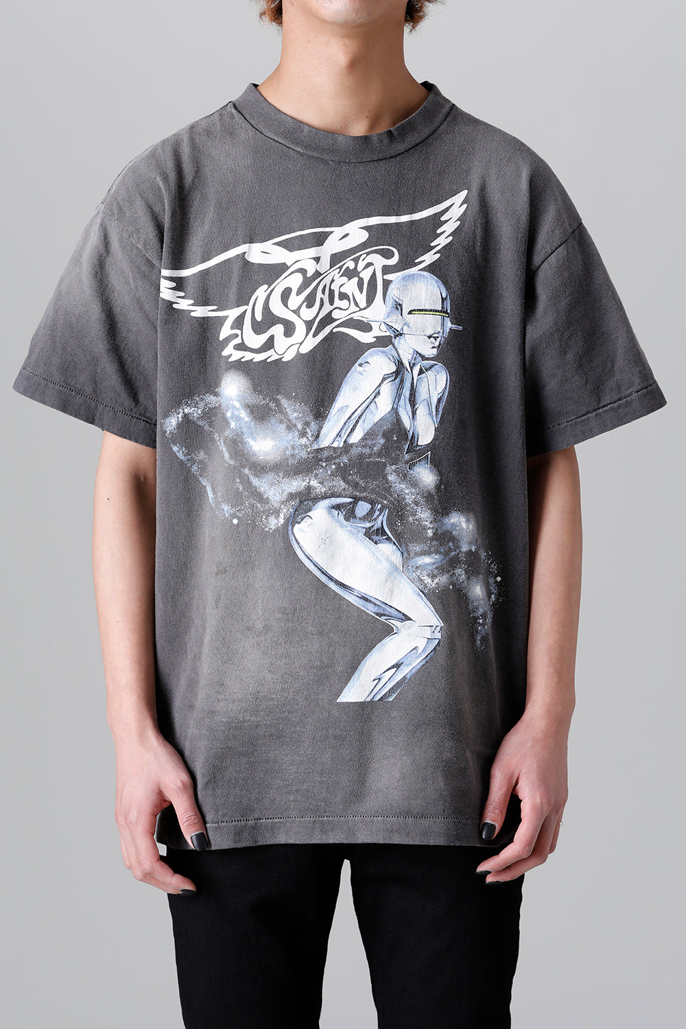 SORAYAMA(空山基) × セントマイケル ショートスリーブTシャツ