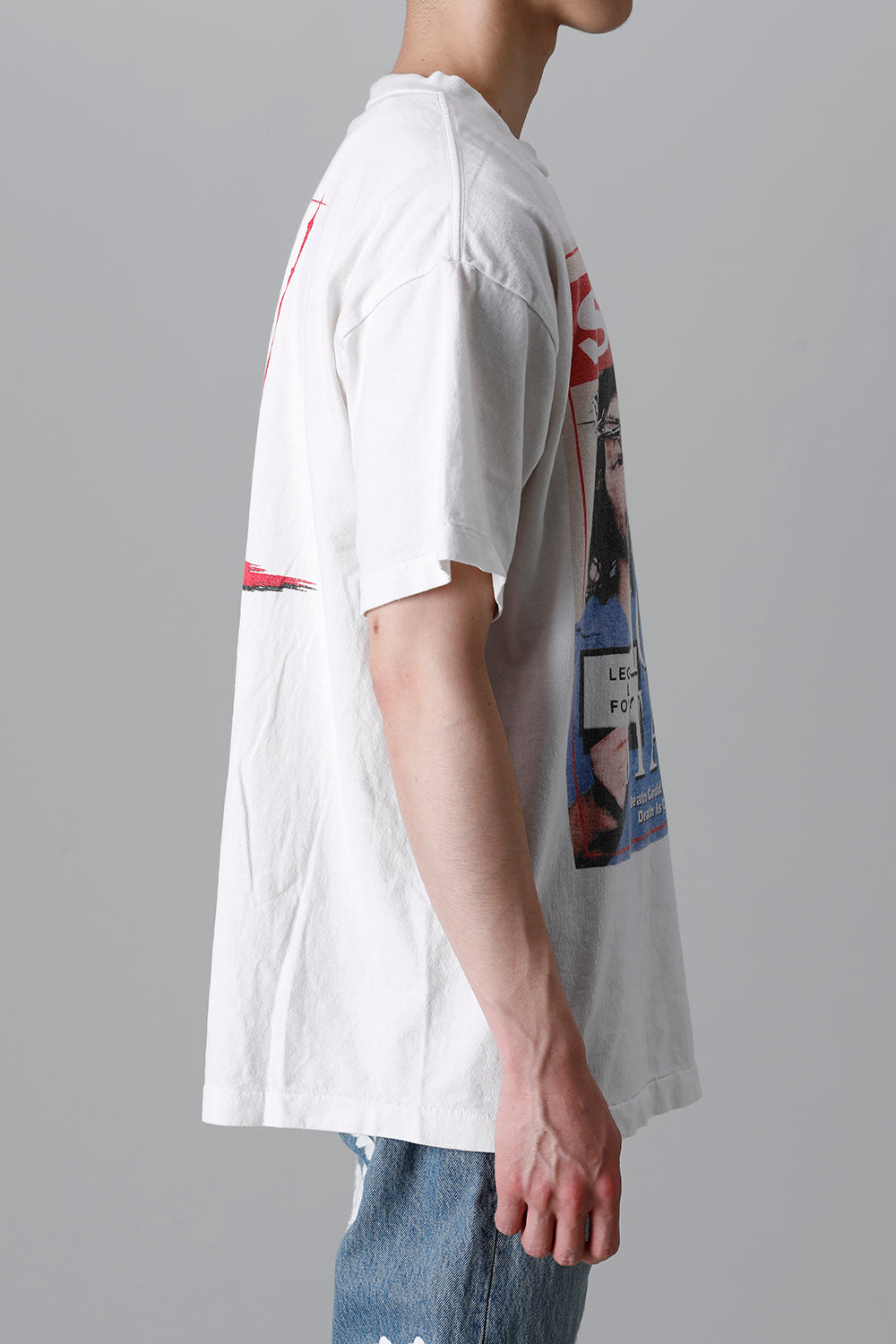 DENIM TEARS × ©SAINT M×××××× "SAINT TEARS" HOLY STATE Short sleeve T-shirt