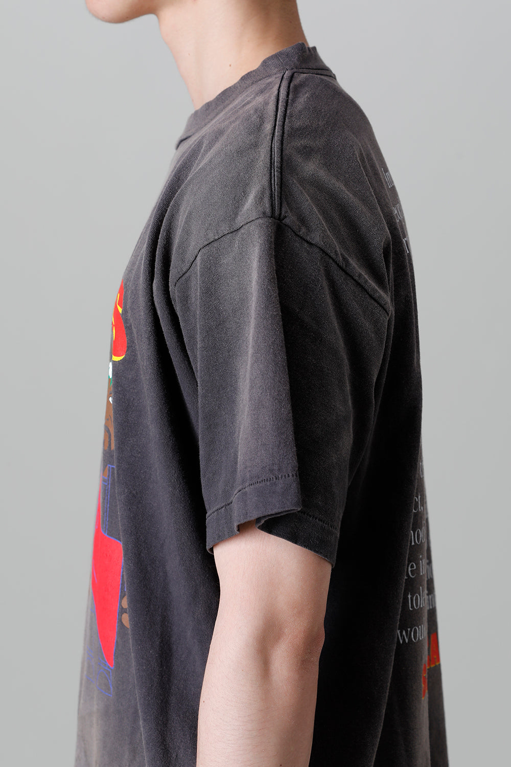 DENIM TEARS × ©SAINT M×××××× "SAINT TEARS" PURPLELP F Short sleeve T-shirt