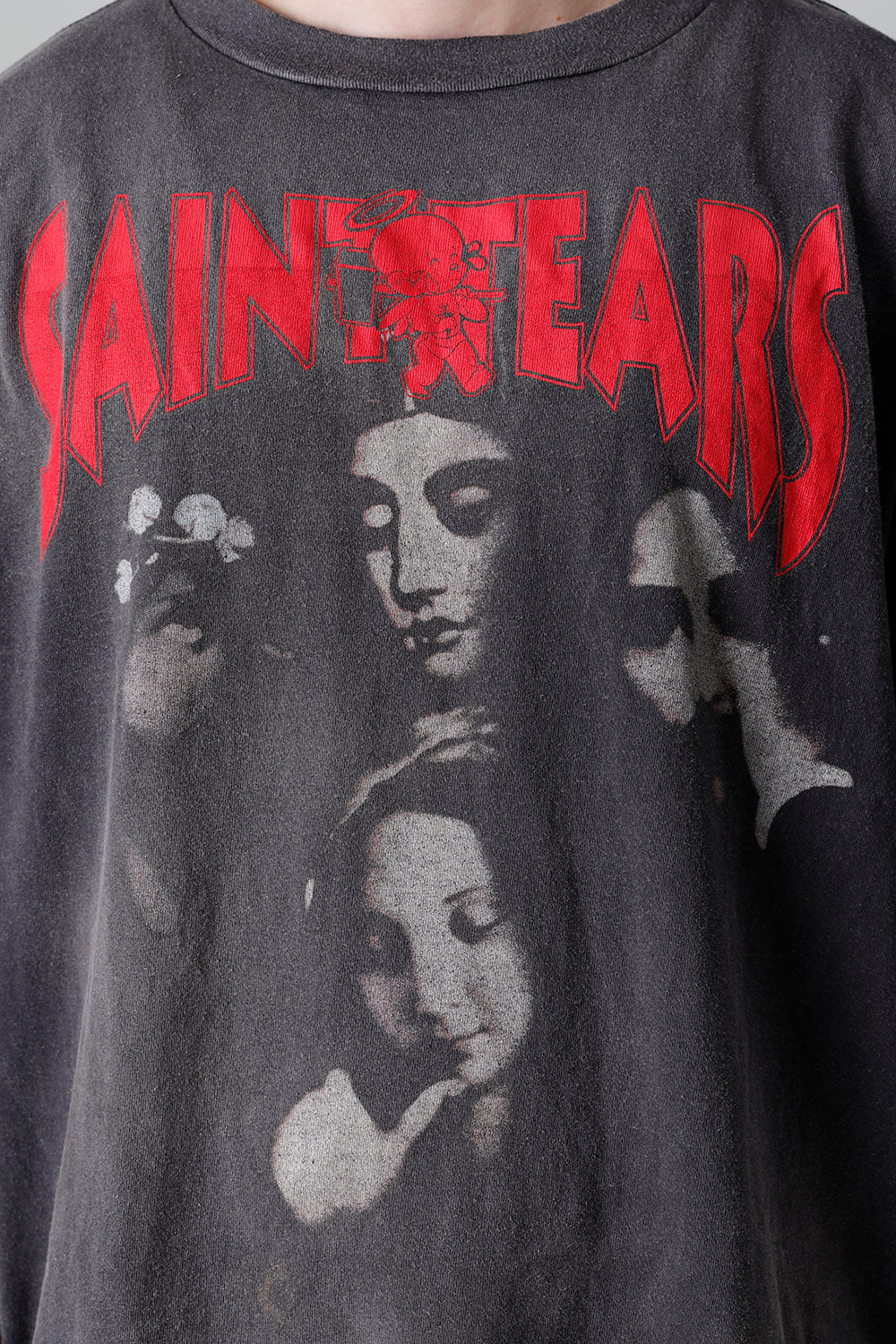 DENIM TEARS × ©SAINT M×××××× "SAINT TEARS" FACES Short sleeve T-shirt