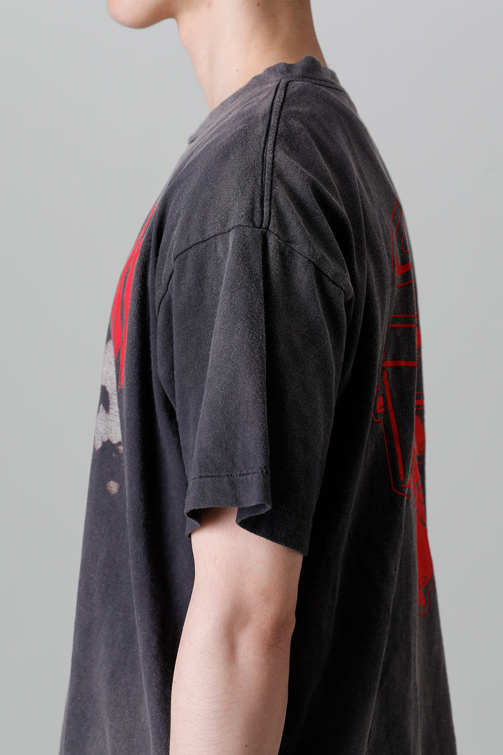 DENIM TEARS × ©SAINT M×××××× "SAINT TEARS" FACES Short sleeve T-shirt