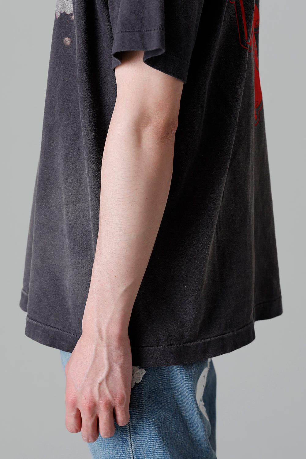 DENIM TEARS × ©SAINT M×××××× "SAINT TEARS" FACES Short sleeve T-shirt