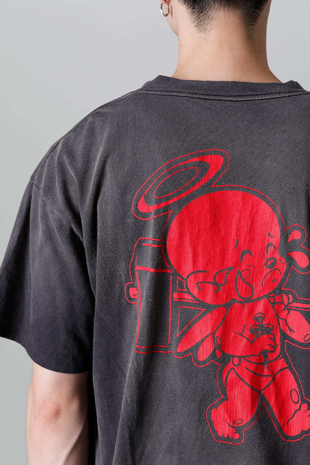 DENIM TEARS × ©SAINT M×××××× "SAINT TEARS" FACES Short sleeve T-shirt