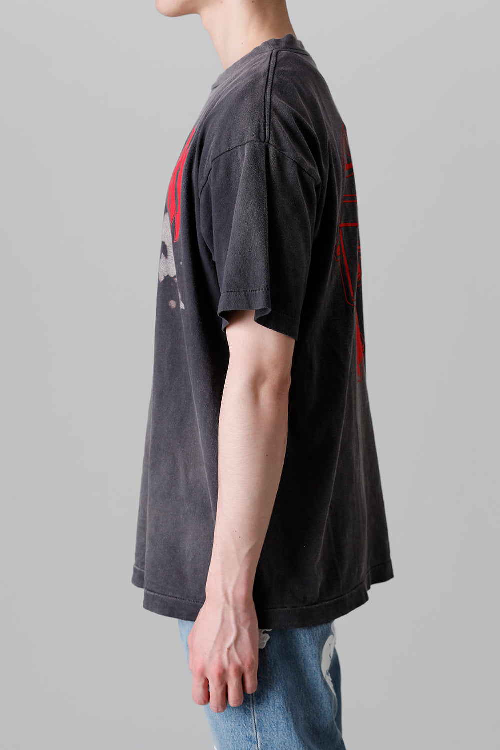 DENIM TEARS × ©SAINT M×××××× "SAINT TEARS" FACES Short sleeve T-shirt