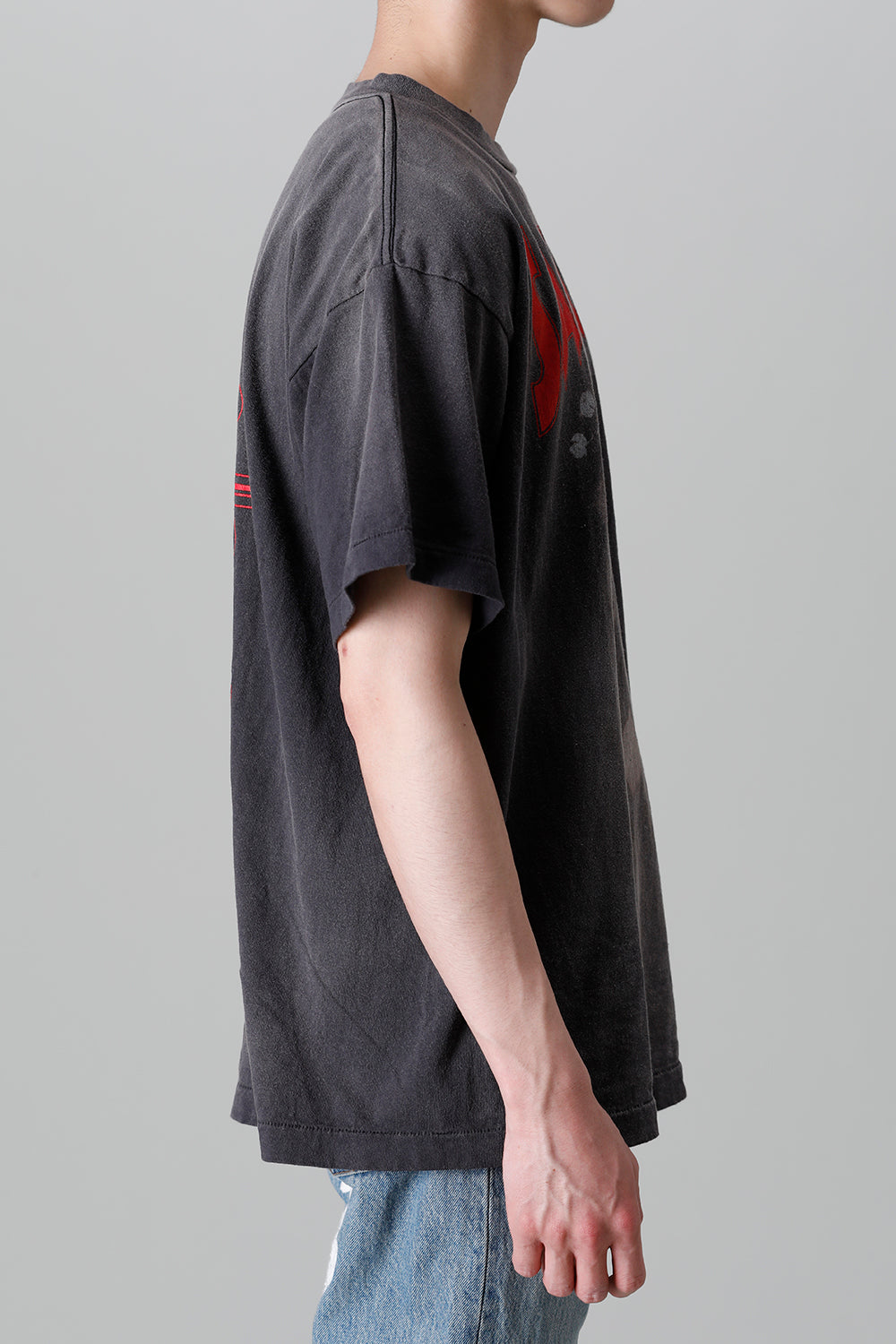 DENIM TEARS × ©SAINT M×××××× "SAINT TEARS" FACES Short sleeve T-shirt