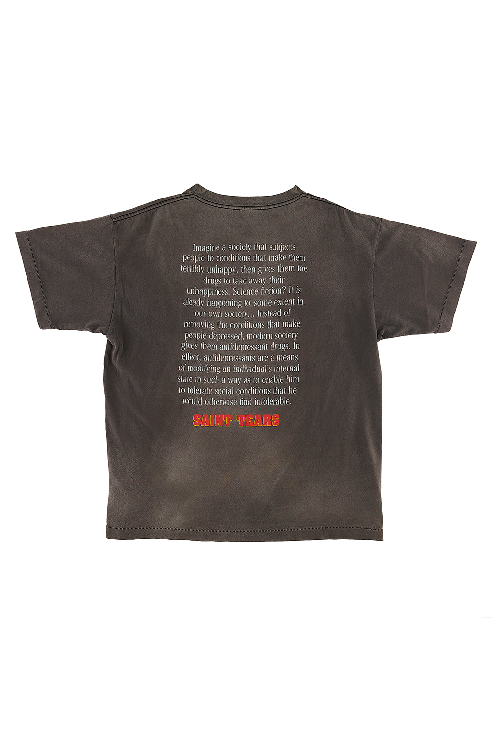 DENIM TEARS × ©SAINT M×××××× "SAINT TEARS" PURPLELP F Short sleeve T-shirt