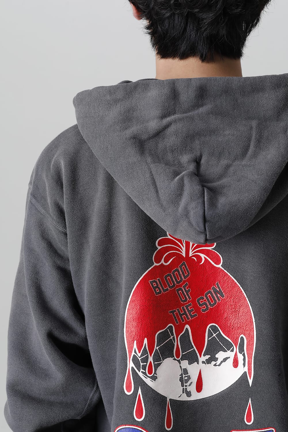 DENIM TEARS × ©SAINT M×××××× "SAINT TEARS" HOLY GRAIL Hoodie Black