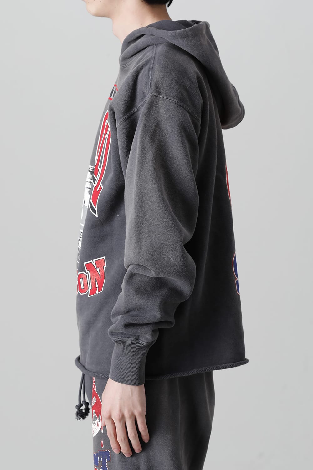 DENIM TEARS × ©SAINT M×××××× "SAINT TEARS" HOLY GRAIL Hoodie Black