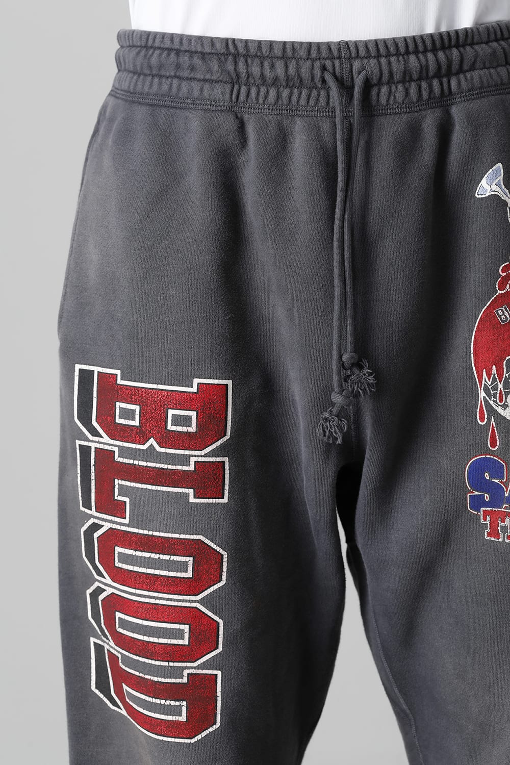 DENIM TEARS × ©SAINT M×××××× "SAINT TEARS" HOLY GRAIL Sweat pants Black