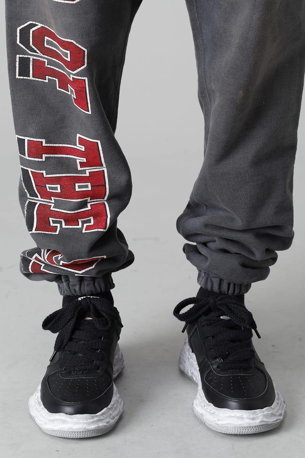 DENIM TEARS × ©SAINT M×××××× "SAINT TEARS" HOLY GRAIL Sweat pants Black