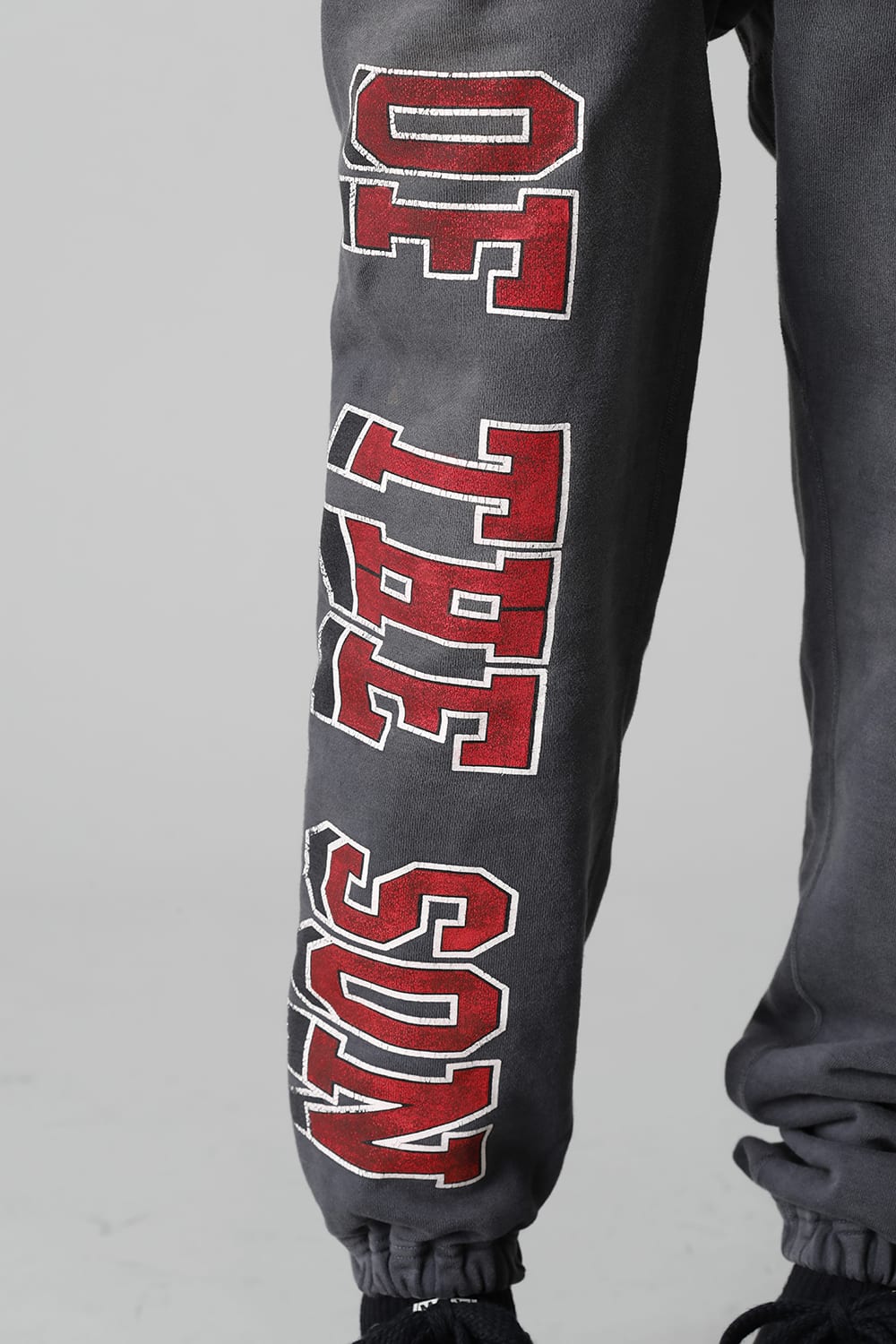 DENIM TEARS × ©SAINT M×××××× "SAINT TEARS" HOLY GRAIL Sweat pants Black