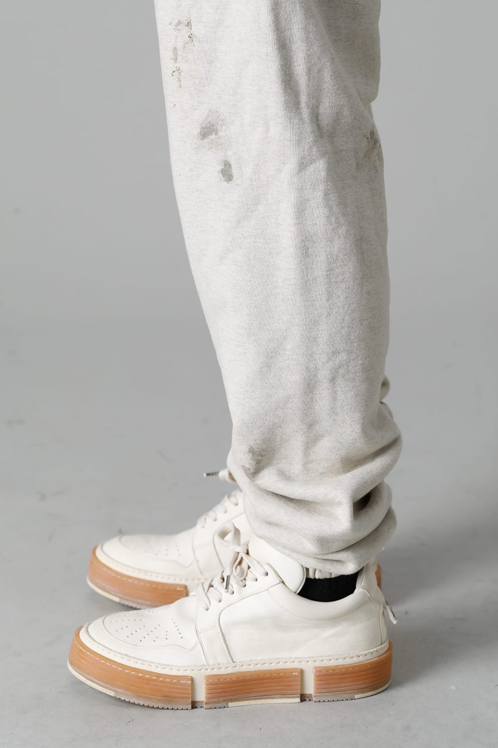 DENIM TEARS × ©SAINT M×××××× "SAINT TEARS" HOLY GRAIL Sweat pants Grey