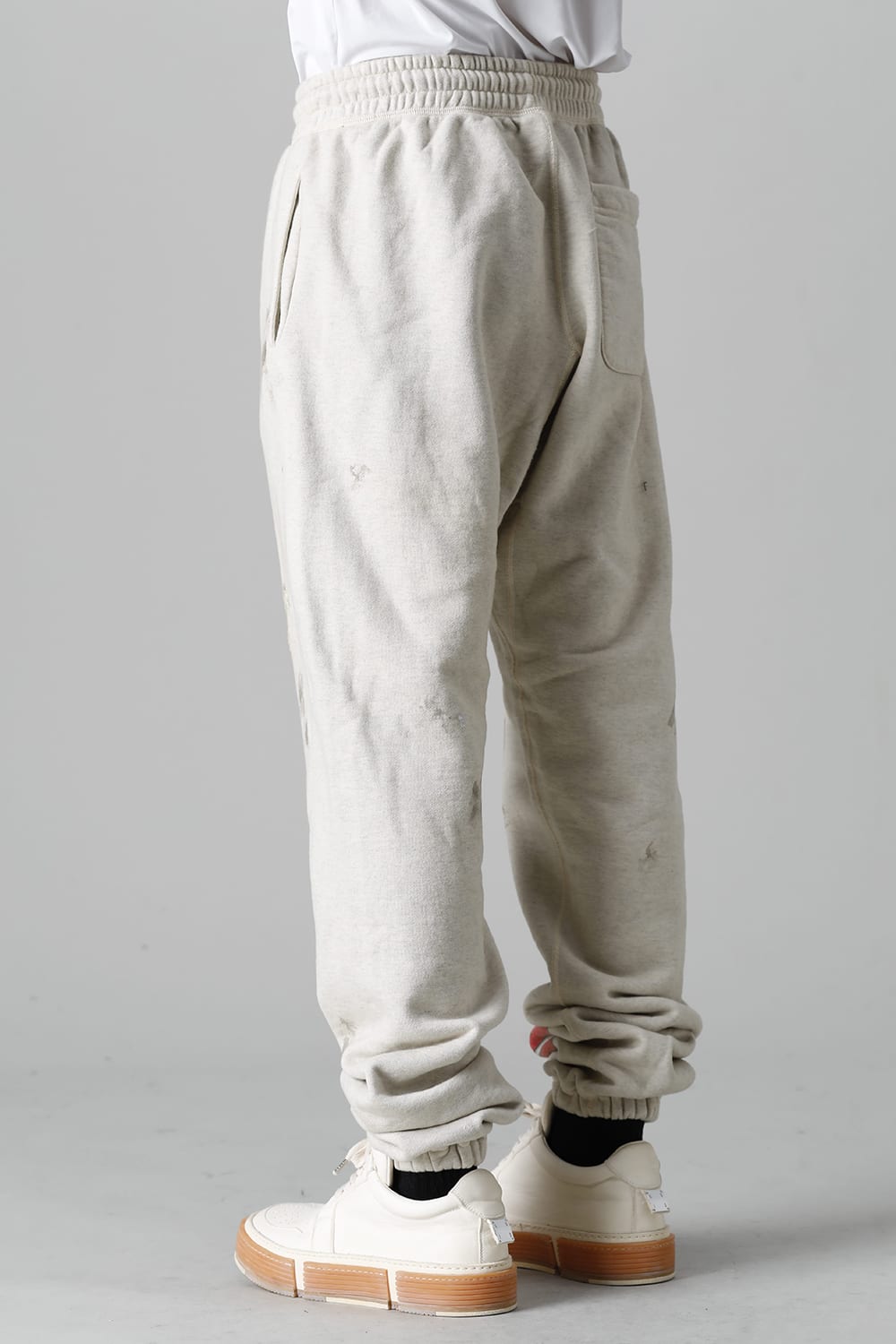 DENIM TEARS × ©SAINT M×××××× "SAINT TEARS" HOLY GRAIL Sweat pants Grey