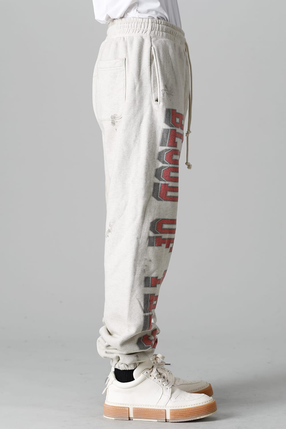 DENIM TEARS × ©SAINT M×××××× "SAINT TEARS" HOLY GRAIL Sweat pants Grey