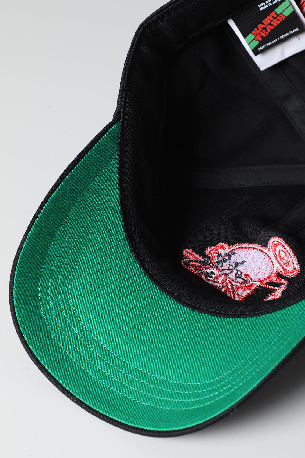 DENIM TEARS × ©SAINT M×××××× "SAINT TEARS" Baby Michael Logo Cap