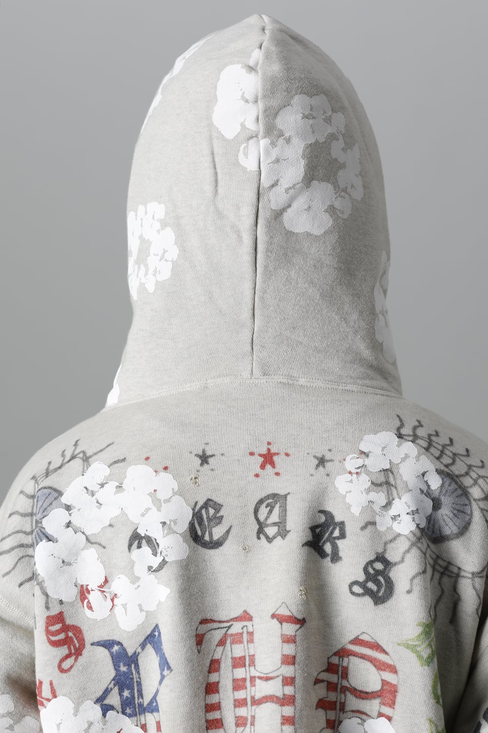 DENIM TEARS × ©SAINT M×××××× "SAINT TEARS" Graffiti Hoodie