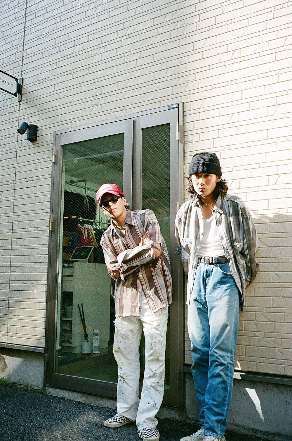 シャーマーアカデミー × セントマイケル フランネルシャツ