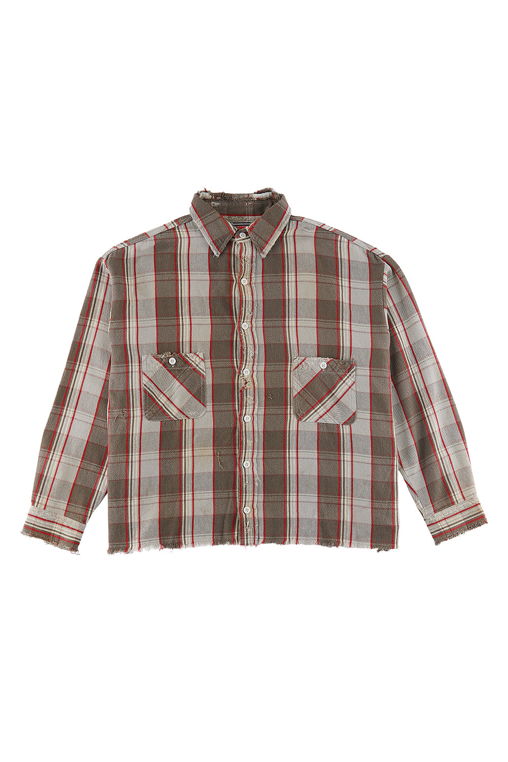 シャーマーアカデミー × セントマイケル フランネルシャツ