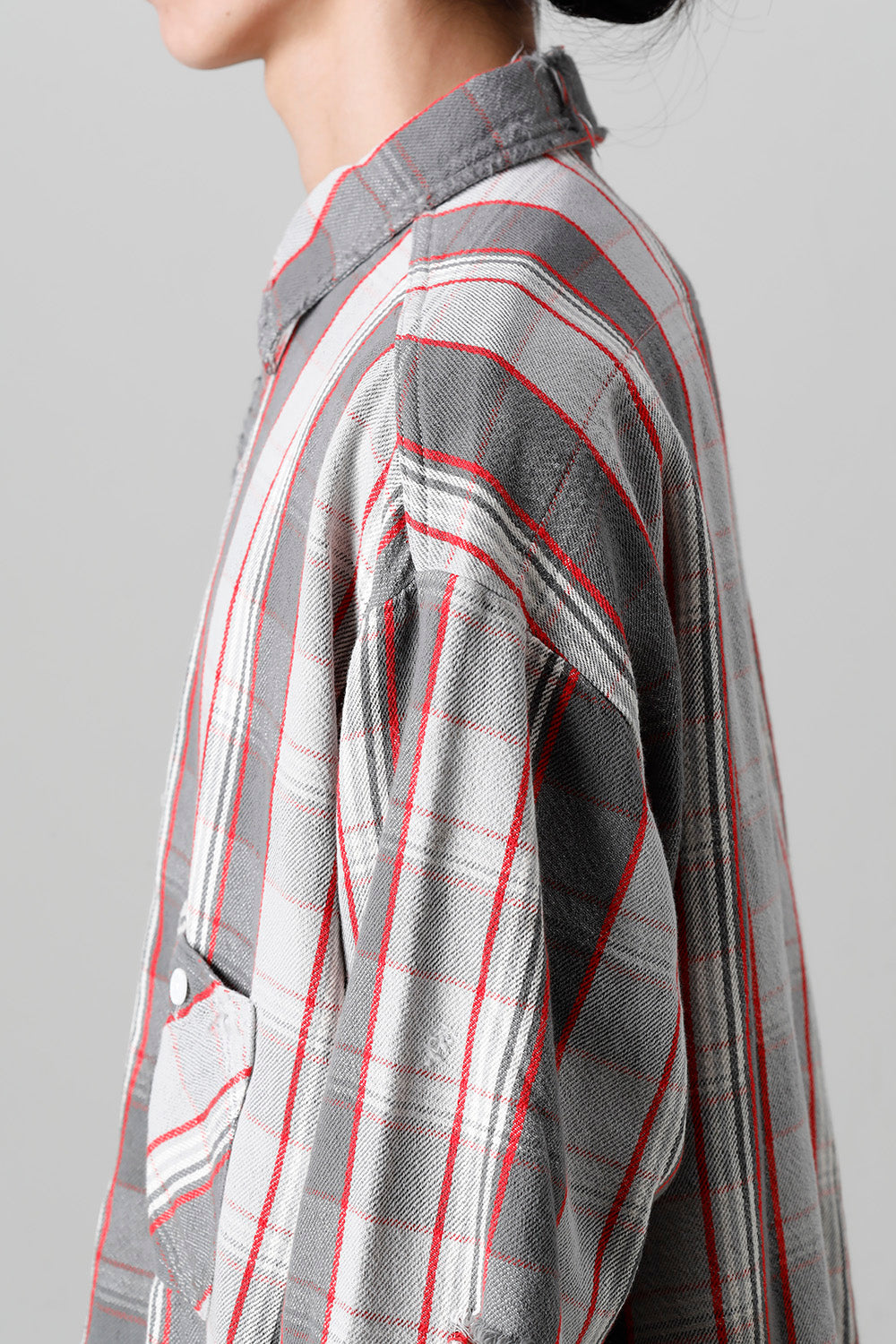 シャーマーアカデミー × セントマイケル フランネルシャツ