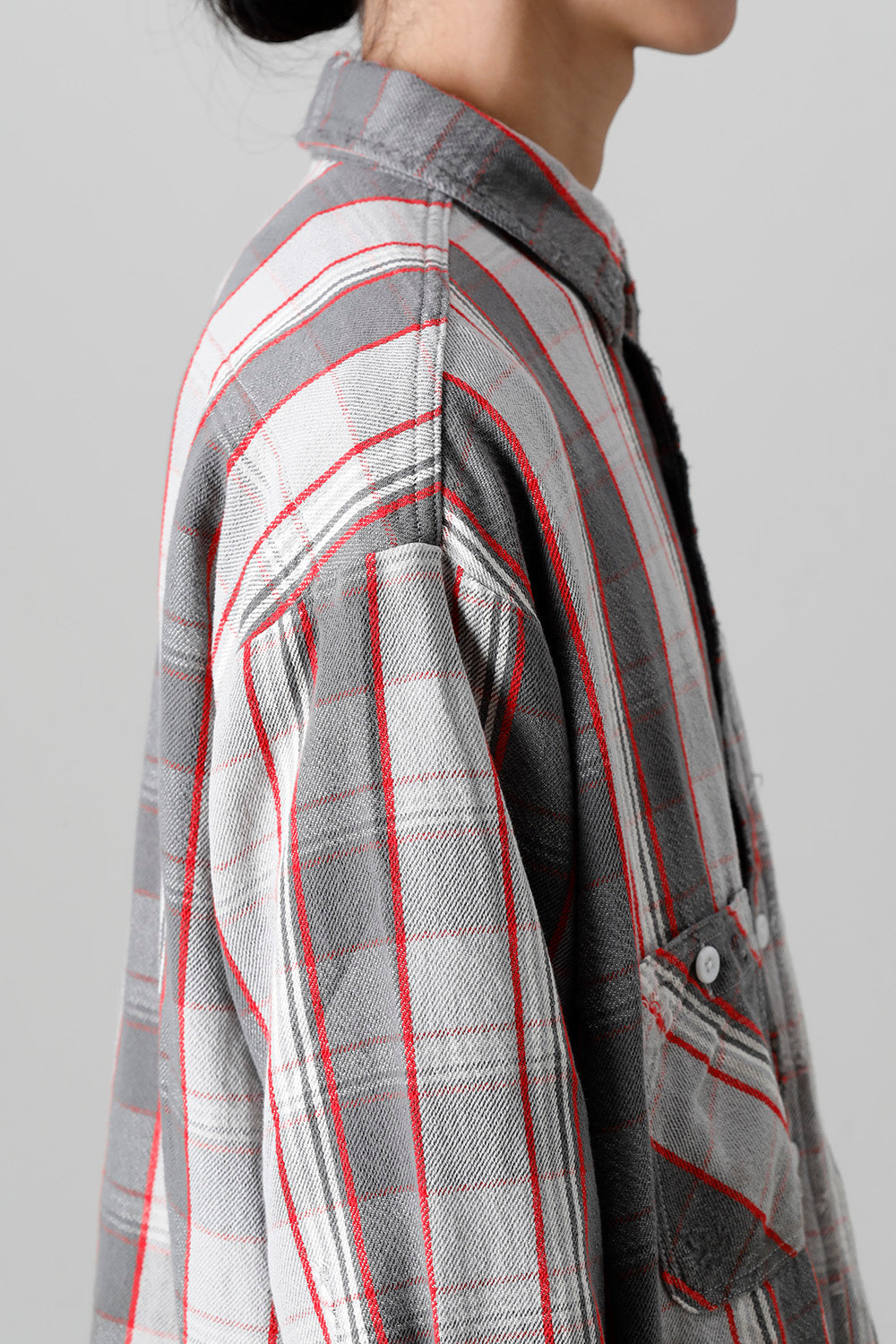 シャーマーアカデミー × セントマイケル フランネルシャツ