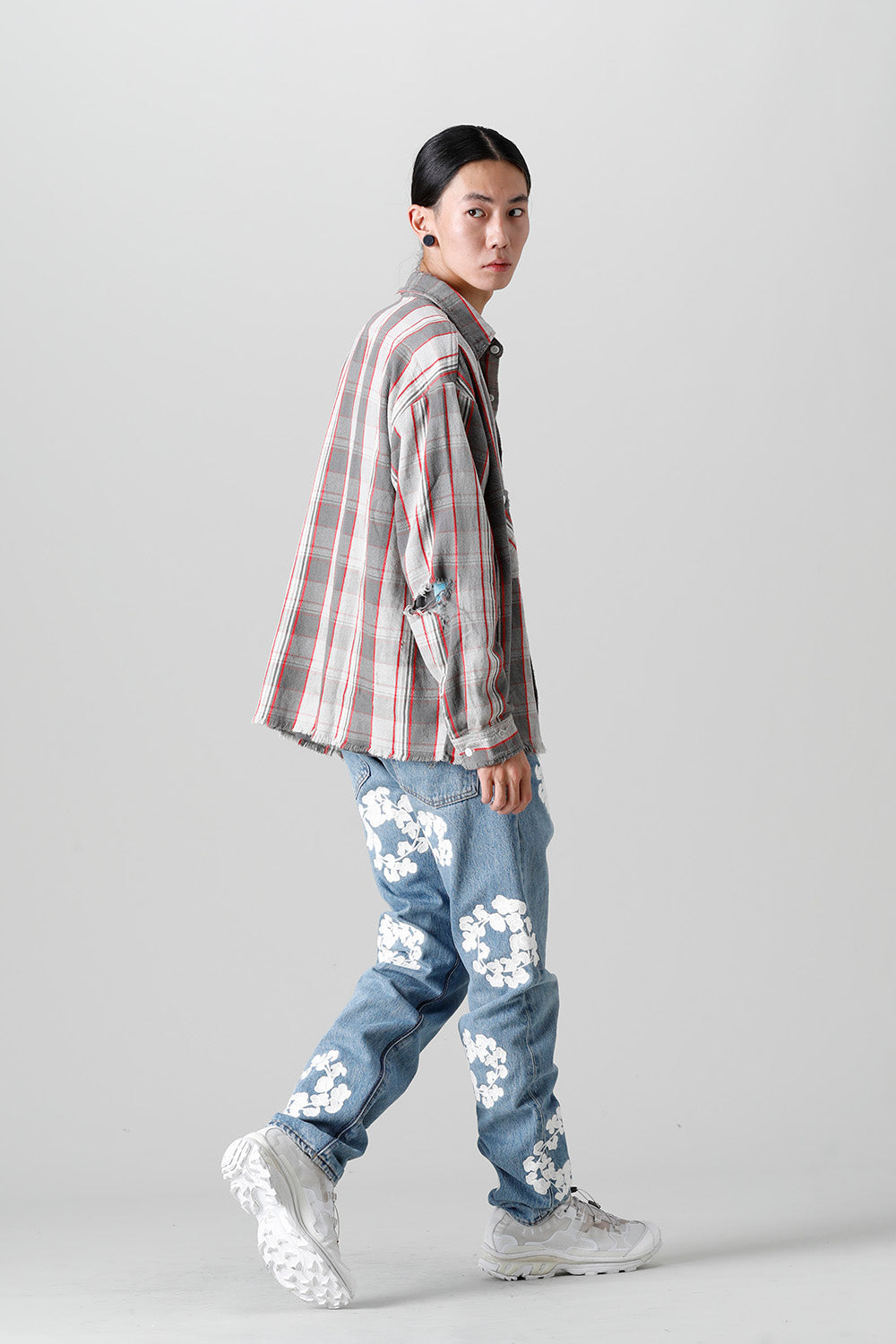 シャーマーアカデミー × セントマイケル フランネルシャツ