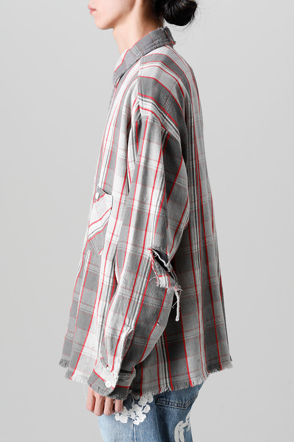 シャーマーアカデミー × セントマイケル フランネルシャツ