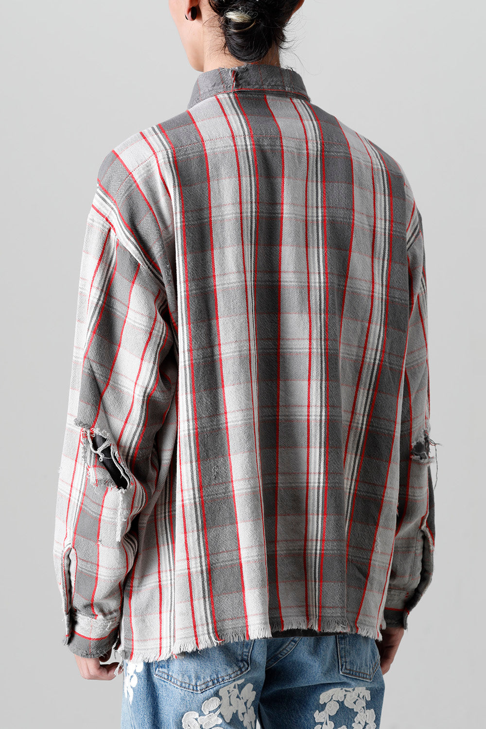 シャーマーアカデミー × セントマイケル フランネルシャツ