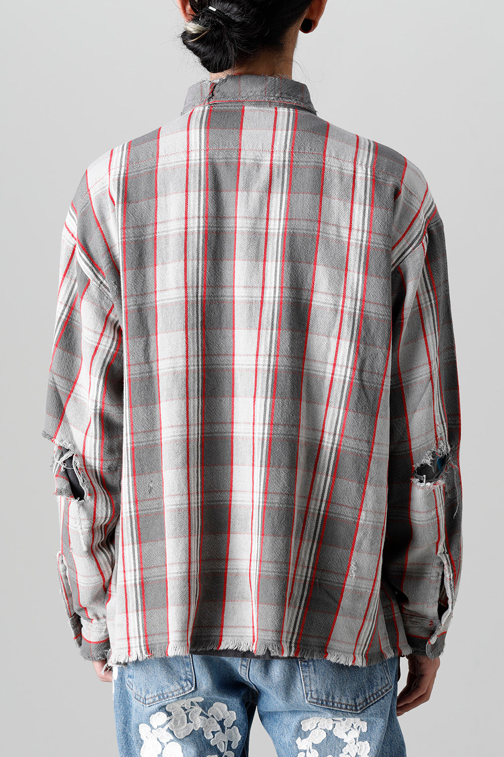 シャーマーアカデミー × セントマイケル フランネルシャツ