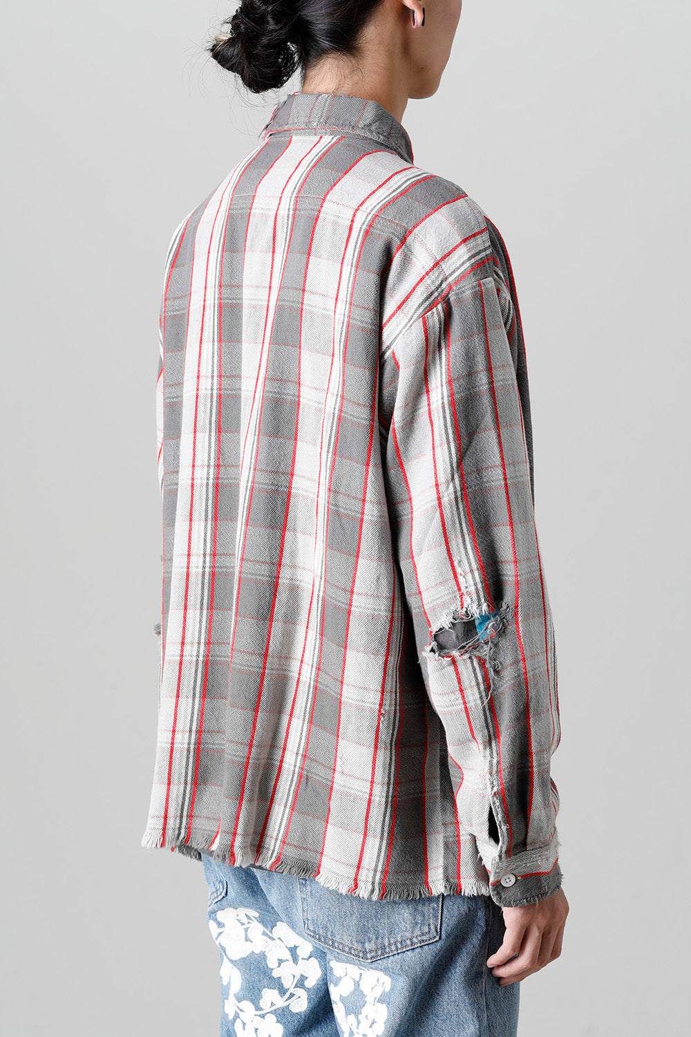 シャーマーアカデミー × セントマイケル フランネルシャツ