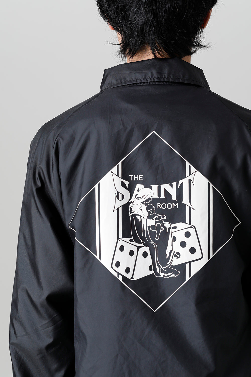 シャーマーアカデミー × セントマイケル SAINT ROOM コーチジャケット