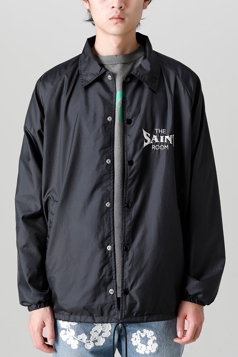 シャーマーアカデミー × セントマイケル SAINT ROOM コーチジャケット