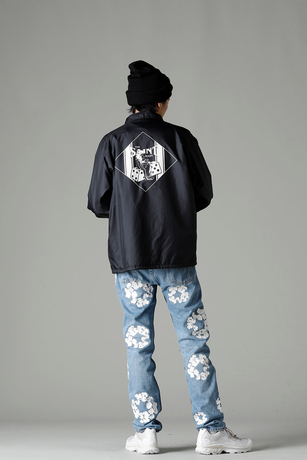 シャーマーアカデミー × セントマイケル SAINT ROOM コーチジャケット