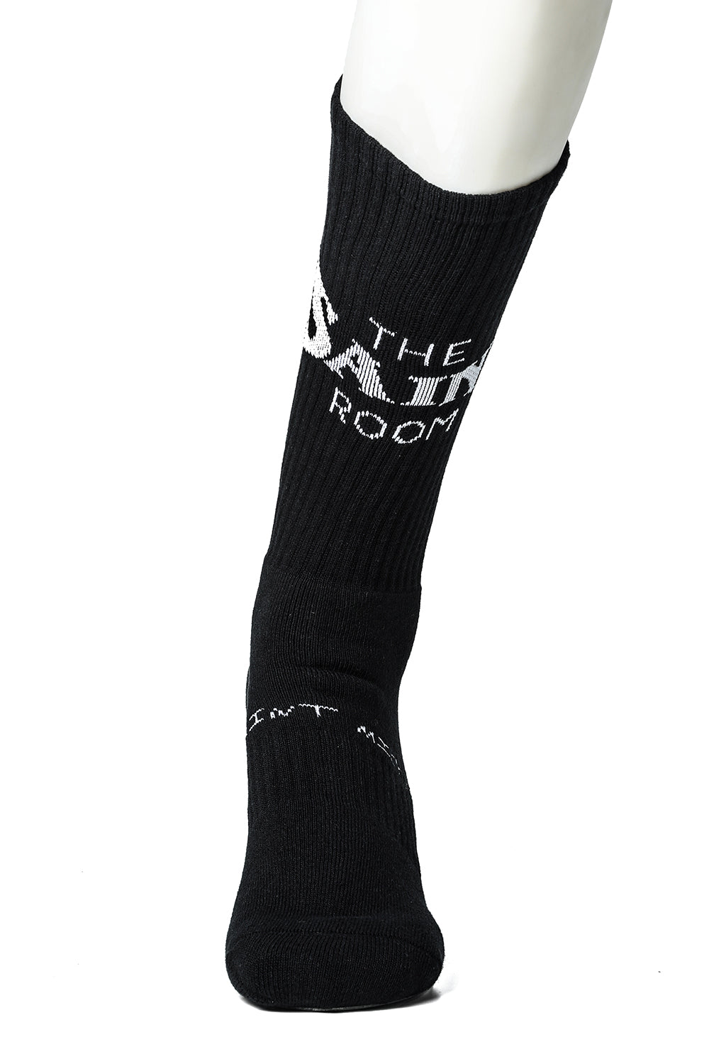 SHERMER ACADEMY × ©SAINT M×××××× SAINT ROOM Socks Black × White