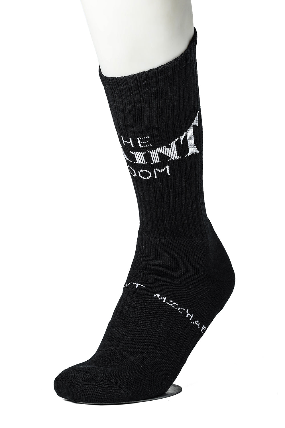 SHERMER ACADEMY × ©SAINT M×××××× SAINT ROOM Socks Black × White