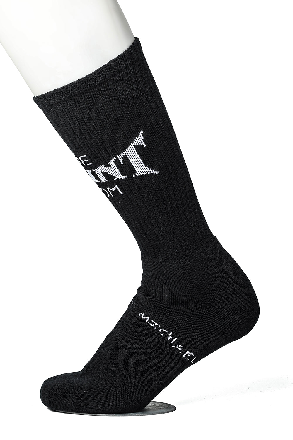 SHERMER ACADEMY × ©SAINT M×××××× SAINT ROOM Socks Black × White
