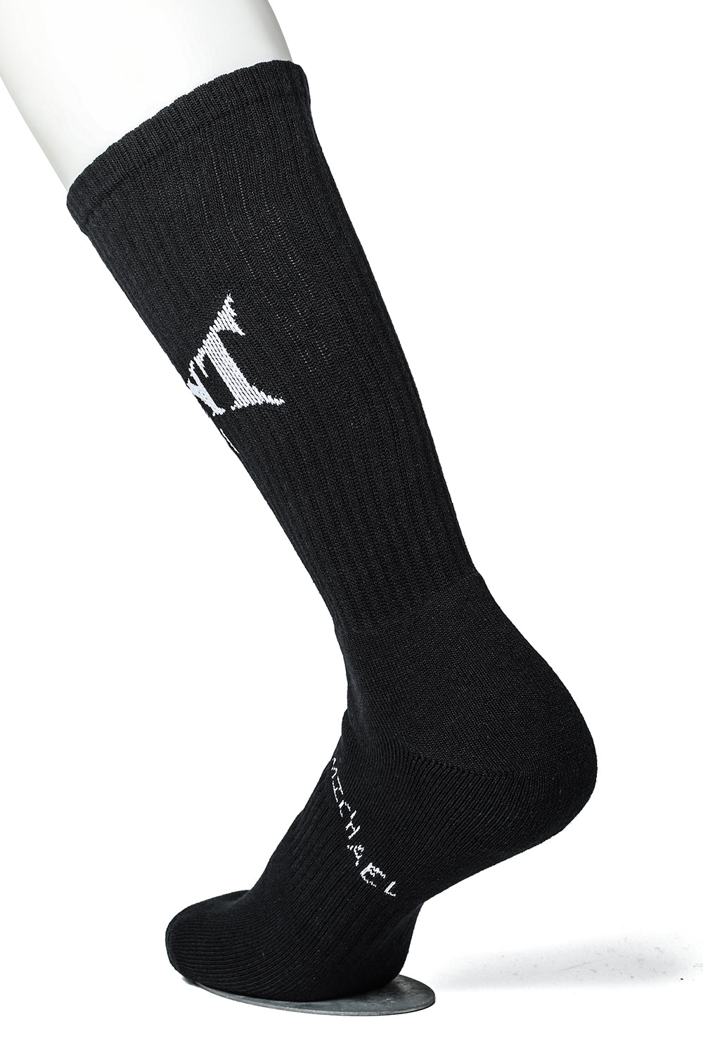SHERMER ACADEMY × ©SAINT M×××××× SAINT ROOM Socks Black × White